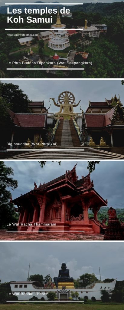 Les temples de Koh Samui
