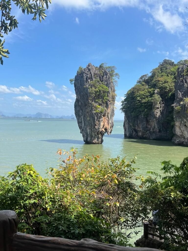 Rocher de James Bond Island en Thailande